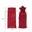 Linen Wine Bag | https://www.bestnamebadges.com
