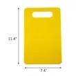Nonslip Plastic Chopping Board | https://www.bestnamebadges.com