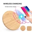 15W Wooden Fast Charger, Portable Charging Pad For Home Use | https://www.bestnamebadges.com