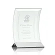 Dominga Award - Jade/Silver | https://www.bestnamebadges.com