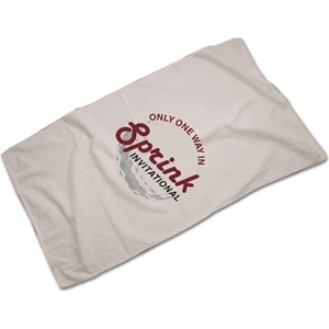 Fitness Towel Dobby Border