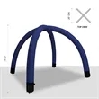 20' Custom Inflatable Spider Tent with 4 legs | https://www.bestnamebadges.com