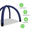 25' Custom Inflatable Spider Tent with 4 legs | https://www.bestnamebadges.com