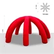 25' Custom Inflatable Spider Tent with 8 legs | https://www.bestnamebadges.com