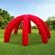 30' Custom Inflatable Spider Tent with 8 legs | https://www.bestnamebadges.com