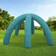 33' Custom Inflatable Spider Tent with 6 legs | https://www.bestnamebadges.com
