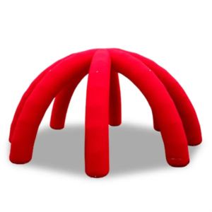 33' Custom Inflatable Spider Tent with 8 legs | https://www.bestnamebadges.com