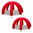 40' Custom Inflatable Spider Tent with 8 legs | https://www.bestnamebadges.com