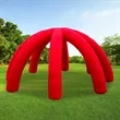 40' Custom Inflatable Spider Tent with 8 legs | https://www.bestnamebadges.com