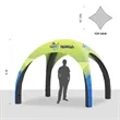10' Custom Inflatable Spider Tent with 4 legs with Canopy | https://www.bestnamebadges.com