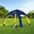 20' Custom Inflatable Spider Tent with 4 legs with Canopy | https://www.bestnamebadges.com