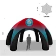 20' Custom Inflatable Spider Tent with 6 legs with Canopy | https://www.bestnamebadges.com