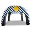 25' Custom Inflatable Spider Tent with 4 legs with Canopy | https://www.bestnamebadges.com