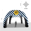 25' Custom Inflatable Spider Tent with 4 legs with Canopy | https://www.bestnamebadges.com