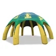 25' Custom Inflatable Spider Tent with 8 legs with Canopy | https://www.bestnamebadges.com