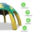 25' Custom Inflatable Spider Tent with 8 legs with Canopy | https://www.bestnamebadges.com