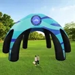 30' Custom Inflatable Spider Tent with 6 legs with Canopy | https://www.bestnamebadges.com
