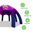 30' Custom Inflatable Spider Tent with 8 legs with Canopy | https://www.bestnamebadges.com