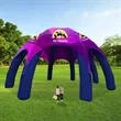 30' Custom Inflatable Spider Tent with 8 legs with Canopy | https://www.bestnamebadges.com