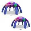 33' Custom Inflatable Spider Tent with 8 legs with Canopy | https://www.bestnamebadges.com