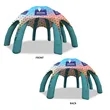 40' Custom Inflatable Spider Tent with 8 legs with Canopy | https://www.bestnamebadges.com