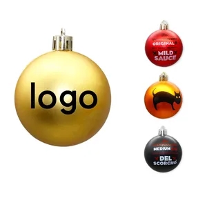 Custom Colorful Hanging Christmas Ornament Ball