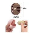 Silicone Breathable Makeup Sponge Storage Box for Travel | https://www.bestnamebadges.com