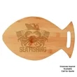 Bamboo Fish-Shaped Cutting Board | https://www.bestnamebadges.com