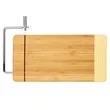 12" x 6" Bamboo Rectangle Cutting Board w/ Cheese Cutter | https://www.bestnamebadges.com
