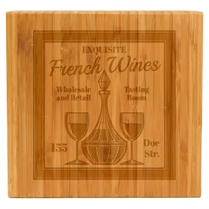 Bamboo Cheese Set with 4 Tools