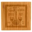 Bamboo Cheese Set with 4 Tools | https://www.bestnamebadges.com