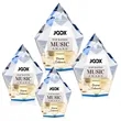 Devron VividPrint™ Award - Blue | https://www.bestnamebadges.com