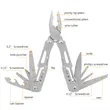 Camping Folding Multifunctional Scissors | https://www.bestnamebadges.com