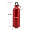 17OZ. Outdoor sports water bottle mountaineering gift cup | https://www.bestnamebadges.com