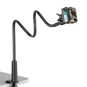 Flexible Table Phone Holder Bed Mount Clip Bracket
