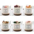Eternal Flower Scented with Hand Gift  Candle Smokeless | https://www.bestnamebadges.com