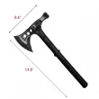 Survival Tactic with Sheath and Spike Throwing Axe | https://www.bestnamebadges.com
