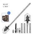 Military Multitool Folding Shovel | https://www.bestnamebadges.com
