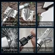 Military Multitool Folding Shovel | https://www.bestnamebadges.com