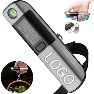 Stainless Steel Luggage Scale With Tape Measure Portable
