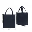 Non Woven Shopper Tote Bag  High Quality In Stock Embroider | https://www.bestnamebadges.com