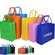 Non Woven Shopper Tote Bag | https://www.bestnamebadges.com