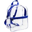 PVC Transparent Mini Backpack for Students | https://www.bestnamebadges.com
