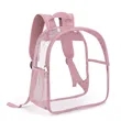 Large Capacity PVC Transparent Backpack | https://www.bestnamebadges.com