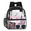 Large Capacity PVC Transparent Backpack | https://www.bestnamebadges.com