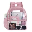Large Capacity PVC Transparent Backpack | https://www.bestnamebadges.com