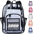 Sturdy High Capacity Transparent PVC Backpack For Student | https://www.bestnamebadges.com