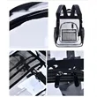 Sturdy High Capacity Transparent PVC Backpack For Student | https://www.bestnamebadges.com