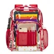 Sturdy High Capacity Transparent PVC Backpack For Student | https://www.bestnamebadges.com
