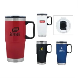 Aidan 24 oz. Steel/PP Liner Travel Mug | https://www.bestnamebadges.com